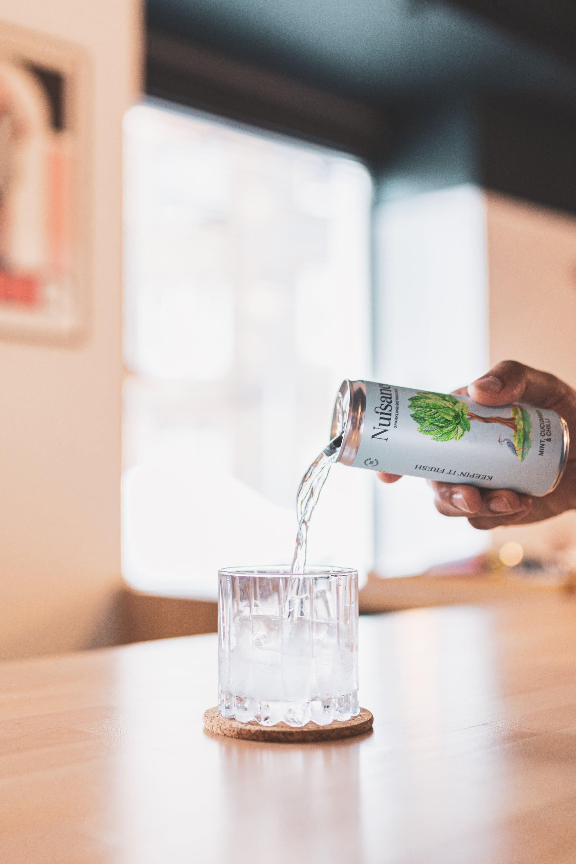 Nuisance Mint, Cucumber & Chilli - low calorie, sparkling botanical soft drinks